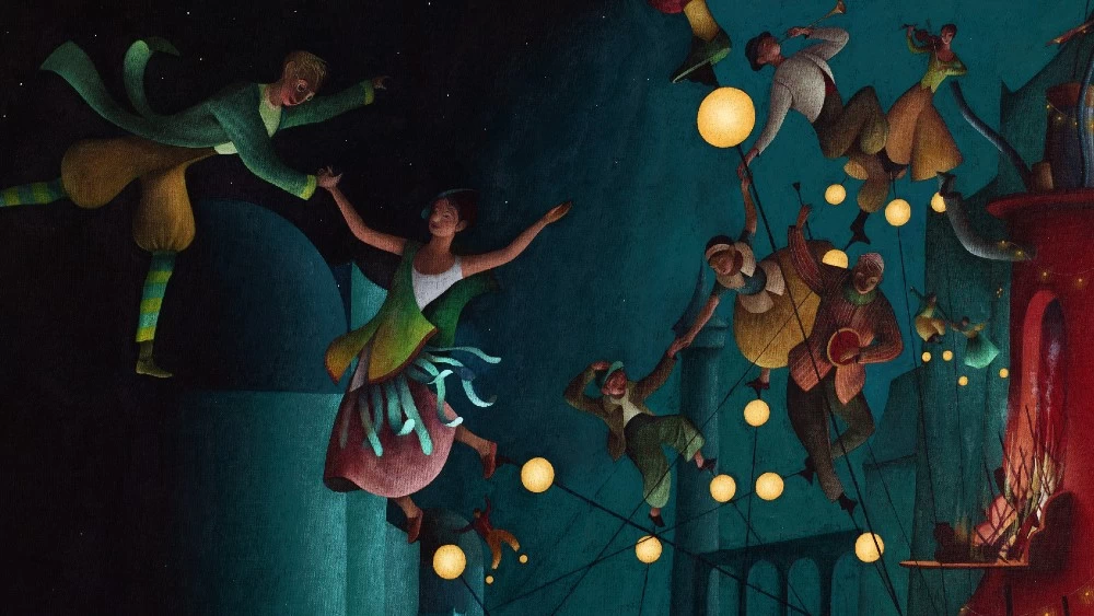 Eric Puybaret stands out for his texts and illustrations in the children's book. © Eric Puybaret